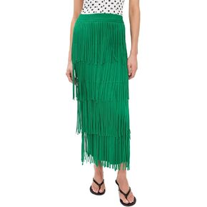 Simonmiller نساء Za Za Knit Fringe Skirt