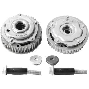 55567048 55567049 Intake Exhaust Timing Camshaft VVT Sprockets 2Pcs Fits for Chevy Aveo/Cruze/Sonic, Pontiac G3 2010 2011 2012 2013 2014 2015 2016 2017 1.6 1.8L OE 55567049 55567048