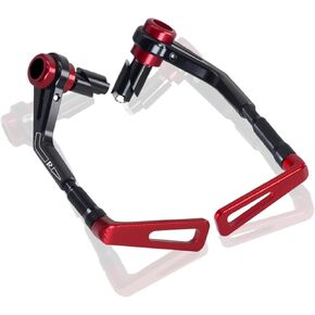 Motorcycle Lever Guards Extendable,7/8" CNC Brake Clutch Lever Guards Fit for VulcanS 650 Ninja650 Z900 Z650 R7 R1 ZX-6R YZF-R1 MT 07 MT09 CBR650R CBR600RR 1000RR RSV4 and Almost all motorcycle models