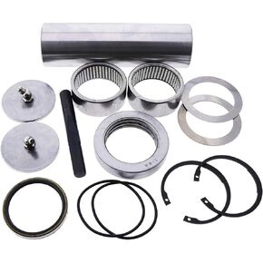 King Pin Kit D103626 متوافق مع Case 570LXT 570MXT 580K 580L 580M 580SK 580SL 580SM 590 590L 590SL 590SM متوافق مع New.Holland LV80 U80
