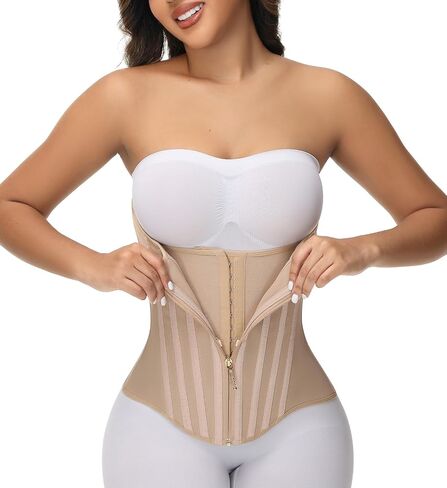 SHAPSHE Waist Trainer for Women Tummy Control Waist Cincher Corset Sport Workout Body Shaper Postpartum Belly Band Gym in Saudi Arabia