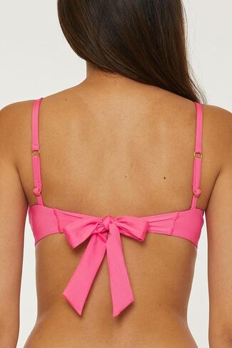 Trina Turk Women's Monaco Twist Underwire Bikini Top, Adjustable, Tie Back, Swimwear Separates in Saudi Arabia