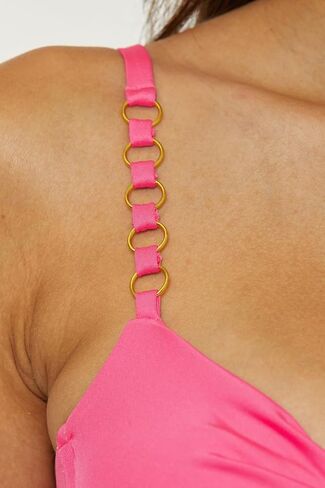 Trina Turk Women's Monaco Twist Underwire Bikini Top, Adjustable, Tie Back, Swimwear Separates in Saudi Arabia