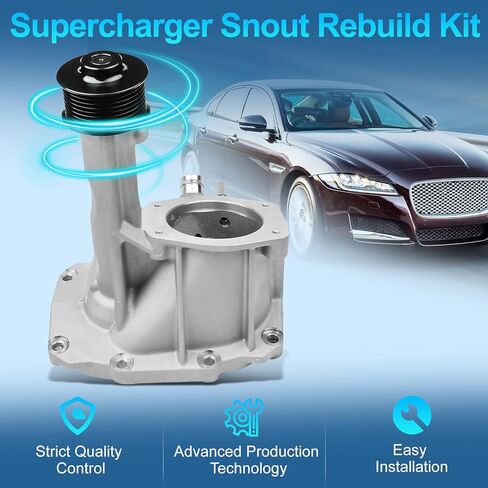 SuperCharger Snout Snout Rebuild Kit Fit لـ Jaguar XF 2010-2015 ، XFR/XKR/XJ 2010-2013 ، XFR-S 2013 ، XKR-S 2012-2013 & Land Rover Range Rover/Range Rover Sport 2010-2013 ، 5.0L Supercharged in Kuwait
