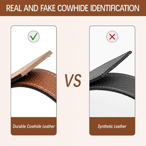 Upgraded Leather Mini Bag Strap, Adjustable Crossbody Replacement Strap, Anti-Slip Shoulder Strap with Buckles, Compatible with Longchamp Handbags & Mini Bags-Brown L in Kuwait