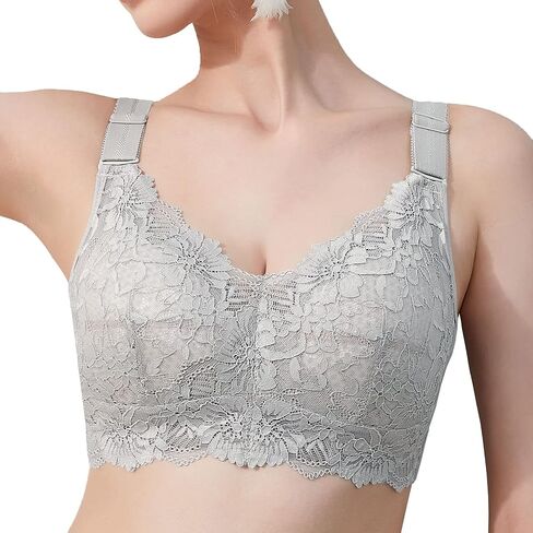 Ailivin No Wire Plus Size Compleice Coverage Full Limitizer Bra مريح صدرية المرأة in Kuwait