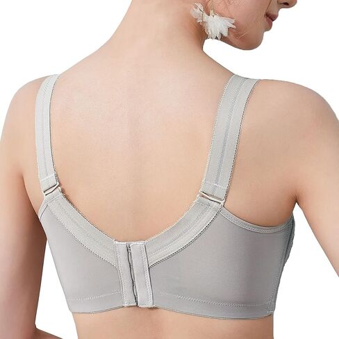 Ailivin No Wire Plus Size Compleice Coverage Full Limitizer Bra مريح صدرية المرأة in Kuwait