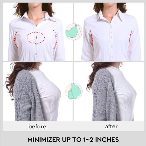 Ailivin No Wire Plus Size Compleice Coverage Full Limitizer Bra مريح صدرية المرأة in Kuwait