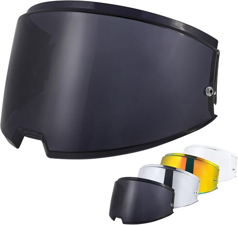 VCOROS Helmet Shield Replacement, For Advant Flip up Modular Helmet Visor Accessories (Chrome Red) in Saudi Arabia