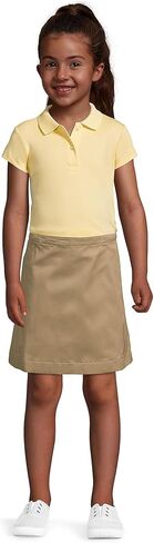 Lands' End School Uniform Girls Blend Chino Skort Above Knee in Saudi Arabia