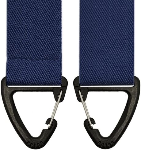 1.5 In Y Belt Loop Suspenders for Unisex Under Clothing with 3 Hooks. in Kuwait