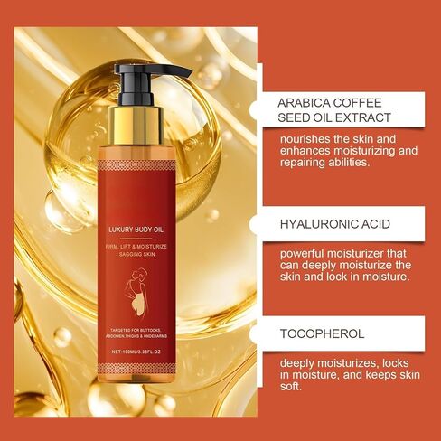 Magic Body Firming Oil, Plumps,Tightens,Hydrates Skin,Magic Body Oil,Hydrating And Firming Skin Oil For Full Body Use in Saudi Arabia