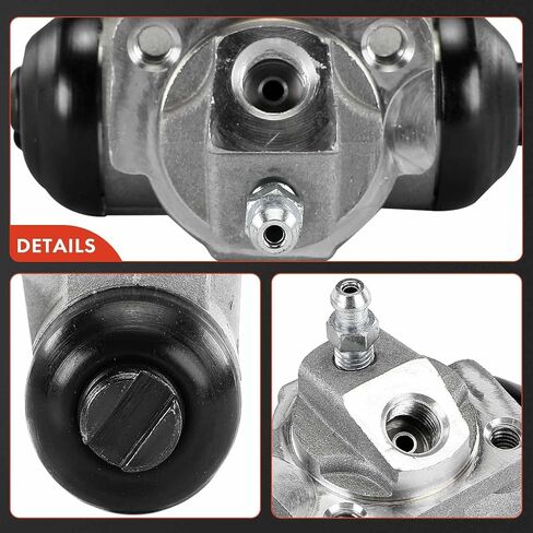A-Premium Rear Driver and Passenger Drum Brake Wheel Cylinder Compatible with Select Nissan Models - Altima 1993-1998, Maxima 1989-1994, Stanza 1986-1989, Van 1987-1988, 2-PC Set - Replace# 44100G2800 in Kuwait