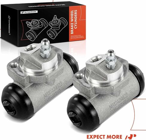 A-Premium Rear Driver and Passenger Drum Brake Wheel Cylinder Compatible with Select Nissan Models - Altima 1993-1998, Maxima 1989-1994, Stanza 1986-1989, Van 1987-1988, 2-PC Set - Replace# 44100G2800 in Kuwait