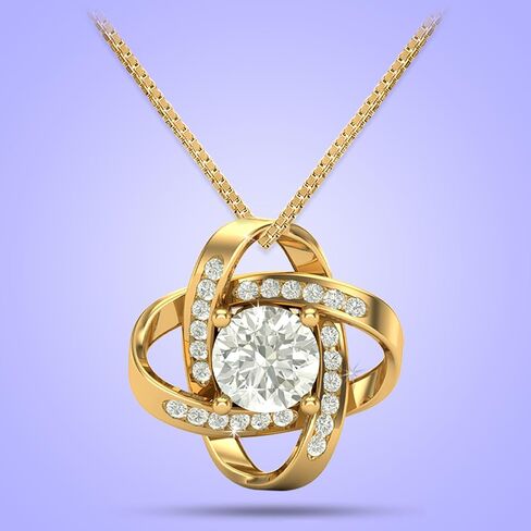 Present for Girls Necklace From Parent to Daughter Love Knot Jewelry Gift From Dad and Mom for Women in Saudi Arabia