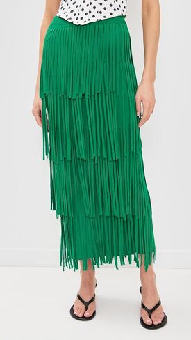 SIMONMILLER Women's Za Za Knit Fringe Skirt in Saudi Arabia