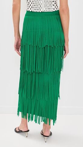SIMONMILLER Women's Za Za Knit Fringe Skirt in Saudi Arabia