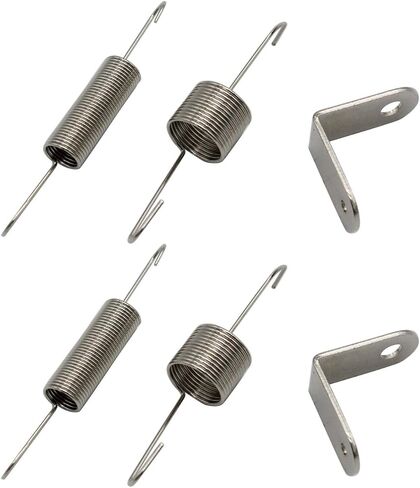2 مجموعة SHLPDFM شريحة الكابلات الصلب الكروم الصلب وينابيع الإرجاع المزدوجة متوافقة مع SBC BBC CHEVY FORD 302 350 in Kuwait