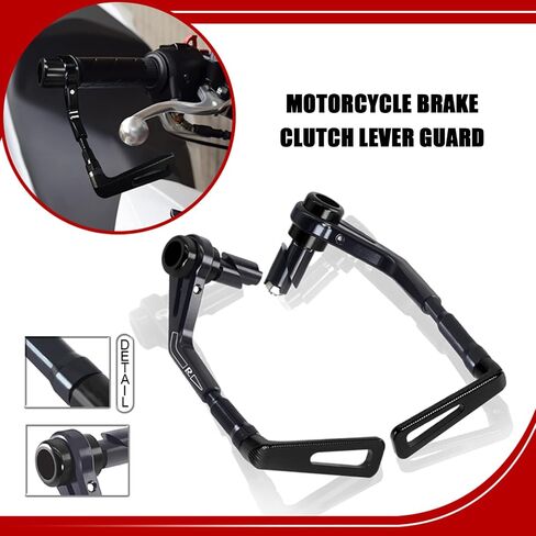 حراس رافعة الدراجات النارية قابلة للتمديد ، 7/8 "حراس القابض من CNC CNC مناسبة ل Vulcans 650 Ninja650 Z900 Z650 R7 R1 ZX-6R YZF-R1 MT 07 MT09 CBR650R CBR600RR in Kuwait