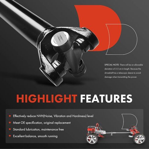A-Premium Front Drive Drive Smaft Gwhaft Assembly Termbly متوافق مع شيفروليه سيلفرادو 1500 ضواحي تاهو و GMC Sierra 1500 Yukon XL & Cadillac Escalade ESV ، 4WD AWD ، استبدل# 22760960 in Kuwait