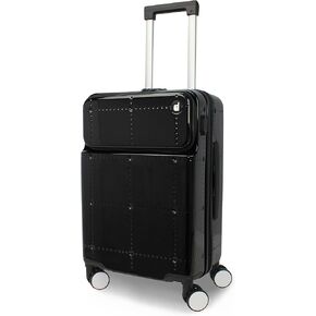 World Traveler Dejuno Smart Luggage with USB Ports, Lavender, Carry-On 20-Inch