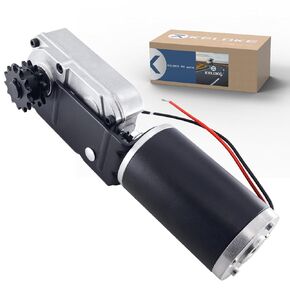 225008 RV Slide Out Motor & Gear Housing Compatible with BAL Accu-Slide Cable Slide Out System, High Torque Motor and R25075 R25076-1 RV Slide Out Gear Box for Travel Trailer Camper