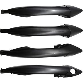 Exterior Door Handles Set Compatible with Hyundai Elantra 2011-2016, Front and Rear Side Replaces 826513X000 826523X000