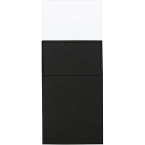 White Pocket Squares for Men Prefolded, Pre-Folded Handkerchiefs for Men Pocket Square On Card Suit Jacket Tuxedo