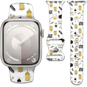 Compatible with iWatch Band 38mm 40mm 41mm 42mm 44mm 45mm 49mm for Women Girl, Cute Fadeless Replacement Strap for iWatch SE Series 9 8 7 6 5 4 3 2 1 Ultra