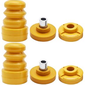 6 Piece Set 33526776557 Front Rear Lower Upper Shock Strut Guide Support Bushing, Replacement for BMW X5 E70 2007-2013, Replaces 33526776399 33536773060
