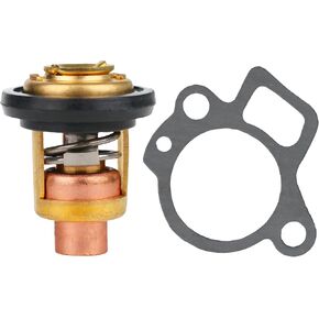 Marine Thermostat kit For Mercury Outboard 4 Stroke, 8HP 9.9HP 13.5HP 15HP 25HP 30HP 40HP 45HP 50HP, 825212001 855676003 855676A1 825212 825212T02