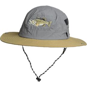 EDTREK Outdoorsman Pro Sun Hat with Sunglasses Holes for Fishing Hiking Cowboy Boonie Camo Hunting Hat
