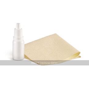 Crokinole Wax Wipe Set (Microfibre Cloth 20ml Wax)