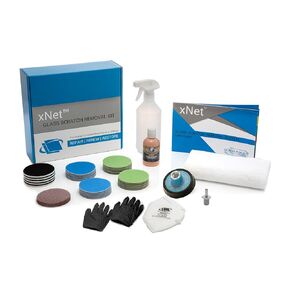 GLASS POLISH 3" (75mm) PRO Glass Scratch Removal Kit for Professional Glass Polishing, Removes Scratches, Acid Etching & Water Damage, Restores Original Clarity