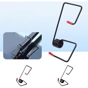 2Pcs Windshield Wiper Arm Pressure Spring Booster, Improved Visibility in Rain/Snow, Easy Install, Suitable for All Vehicles