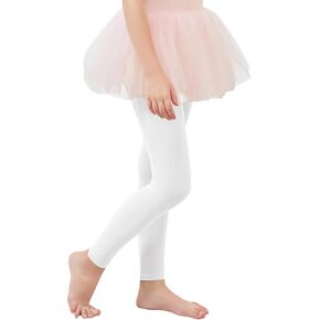 Century Star Girls Tights for Ballet Dance Footless Leggings Opaque Toddler Kids Children Stockings Soft Gymnastics Pantyhose