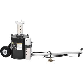 Omega 34100 Black Air Jack/Support Stand - 10 طن سعة
