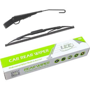 Rear Windshield Wiper Arm Blade Assembly Kit Compatible with Honda CR-V 2012-2016, CRV 12-16 Rear Wiper Set