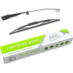Rear Windshield Wiper Arm Blade Kit Compatible with Chevrolet Tahoe, Chevy Suburban, GMC Yukon 2015-2020, Cadillac Escalade 15-20 Rear Window Wiper Assembly Set
