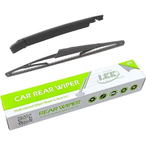 Rear Windshield Wiper Arm Blade Assembly Kit Compatible with Kia Sedona 2006-2014 Rear Wiper Set