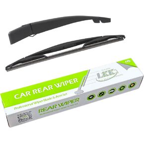 Rear Windshield Wiper Arm Blade Assembly Kit Compatible with Ford Escape 2008-2012, Mazda Tribute 2008-2011, Mercury Mariner 08-11 Rear Wiper Set