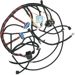 F81Z-12B637-FA F81Z12B637FA Wiring Wire Harness Powerstroke V8 7.3L Engine Fit for 2002 2003 Ford F250 F350 F450 F550 Engine Wiring Harness Super Duty 12B637 1837761C91 P659932
