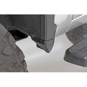 Rough Country Mud Flap Delete for Chevy Silverado 2500/3500HD (2020-2025) - Front & Rear, Set of 4