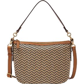 Fossil Jolie Leather Crossbody Bag, Dusty Sky