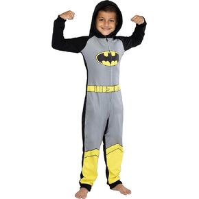 DC Comics Big Boys 'Superhero Pherned Unied Union Suit Assume Pajamas