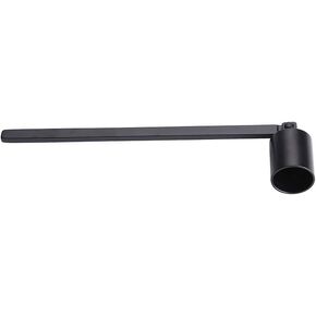 Candle Snuffer Black Elegant Candle Extinguisher Stainless Steel Candle Stopper Candle Accessory with Long Handle for Safe Extinguishing of Candle Wick Flame, 4 Colors