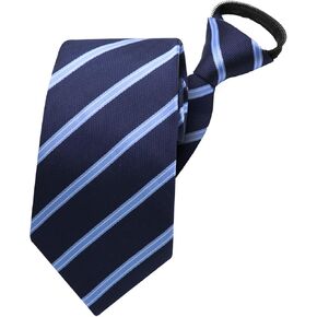 Mens Tie Pre-tied Adjustable Men's Neckties, Zipper Ties for Men Accessories Business Wedding Party
