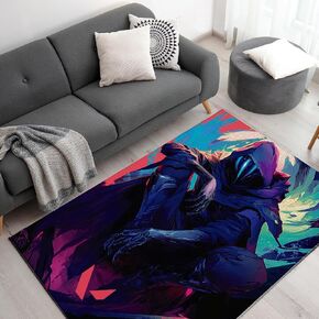 DreamController مخصص السجاد لغرفة Gamer (62x40inch) | سجاد غرفة اللعب مستوحاة من الألعاب والديكور الأنيمي للاعبين | ديكور غرفة اللاعب للأطفال في سن المراهقة محصيرات مضادة للانزلاق in Kuwait