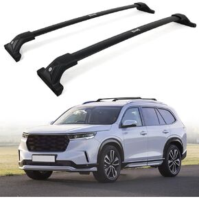 265lbs Lockable Heavy Duty Roof Rack Cross Bar for Pilot 2023 2024 2025 Cargo Bar Multi Functional Design for Bike Kayak Luggage
