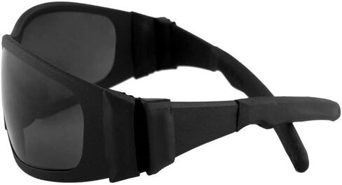 Liquid Eyewear Tflex model, Metal Aluminum Frame Sunglasses, Impact Resistant - Made in The USA (Gun Metal, Smoke Polarized) in Saudi Arabia